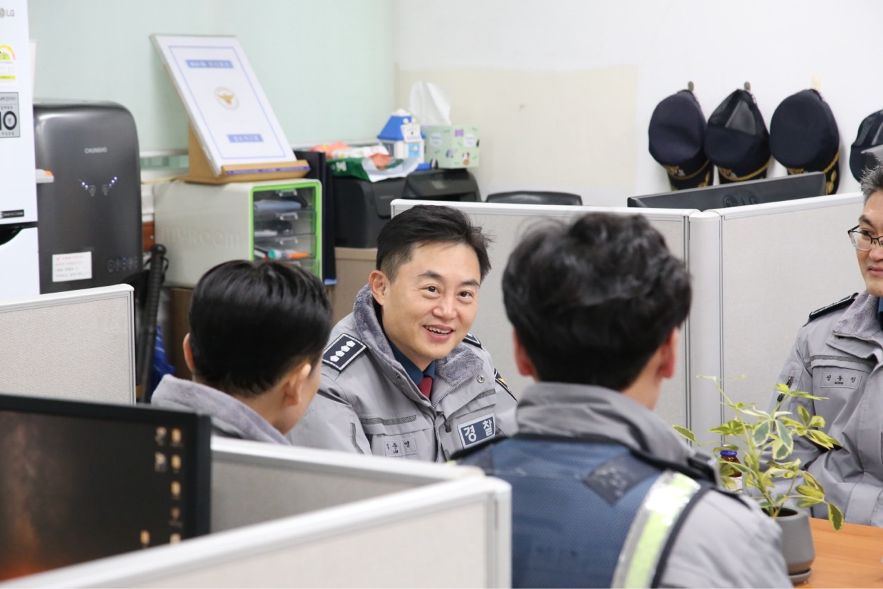 임준영 성남중원경찰서장 지역관서 방문 및 격려
